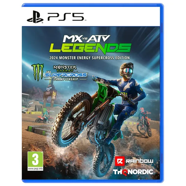 خرید بازی MX vs ATV Legends نسخه 2024 Monster Energy Supercross برای PS5