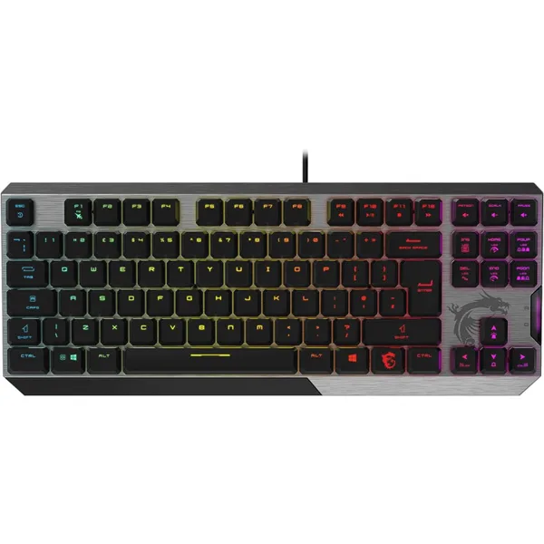 خرید کیبورد MSI Vigor GK50 TKL - سوییچ Low Profile سفید