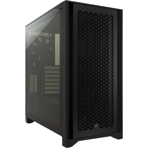 خرید کیس کامپیوتر Corsair 4000D Airflow TG - شاسی مید تاور - سیاه