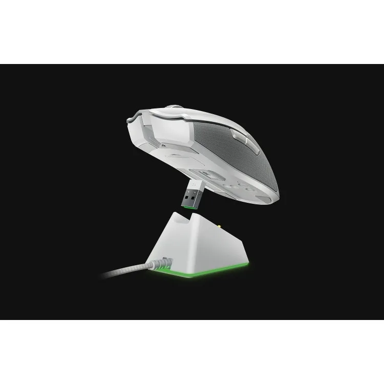 خرید موس گیمینگ Razer Viper Ultimate به همراه پایه شارژ - رنگ Mercury White