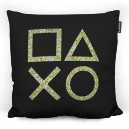 خرید بالشت - طرح PlayStation Logo Army