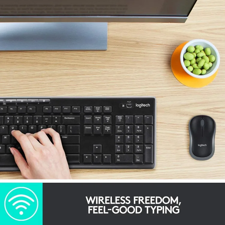 خرید موس و کیبورد بی سیم Logitech MK270