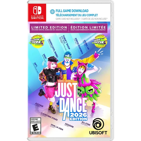 خرید بازی Just Dance نسخه 2026 نسخه محدود برای نینتندو سوییچ