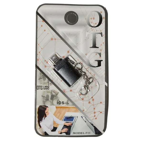 مبدل OTG - USB to USB-C - سیاه