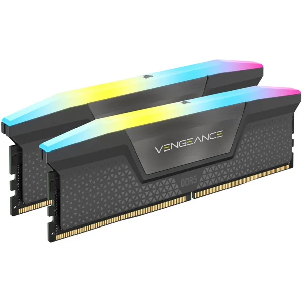 خرید رم Corsair Vengeance RGB - ظرفیت 32 گیگابایت - DDR5 - مدل AMD EXPO - فرکانس 5200 مگاهرتز - CL40