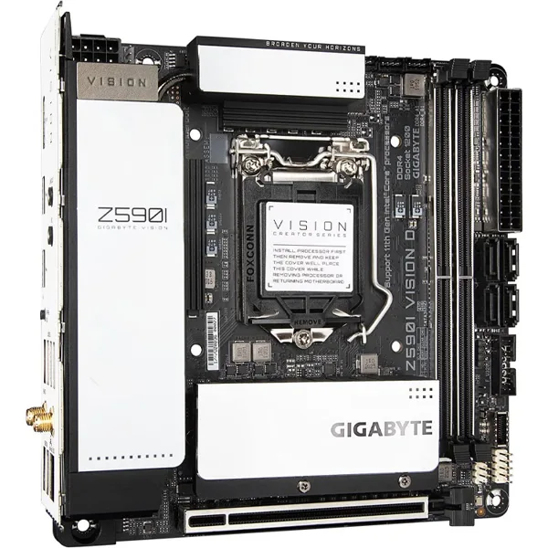 خرید مادربرد Aorus Z590I Vision D - فرم مینی ITX - چیپست اینتل