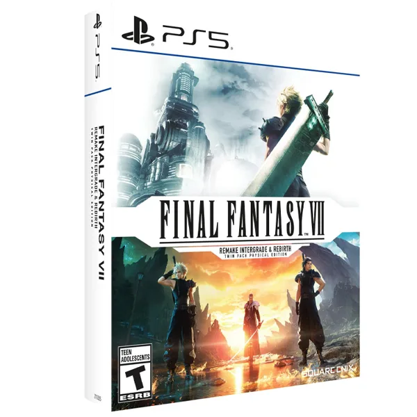 خرید بازی Final Fantasy VII Remake INTERgrade & Rebirth پک دوتایی نسخه فیزیکی برای PS5