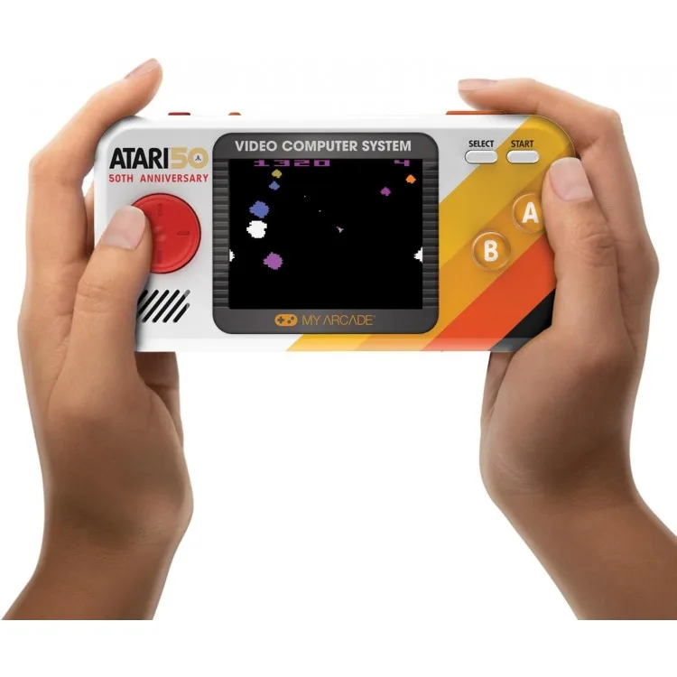 خرید کنسول دستی My Arcade Pocket Player Pro - نسخه 50 سالگی آتاری