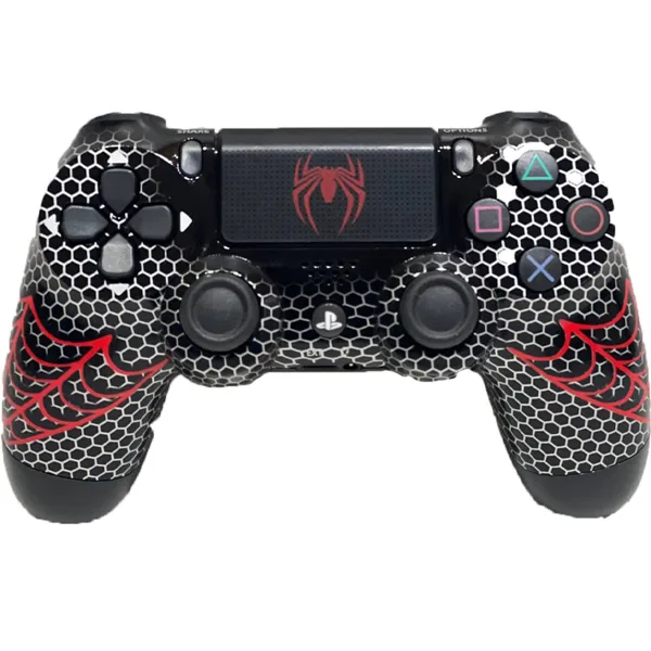 خرید دسته PS4 - های کپی - طرح Spider-Man Miles Morales