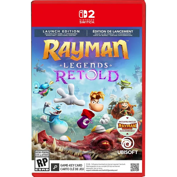 خرید بازی Rayman Legends Retold نسخه Launch برای نینتندو سوییچ 2