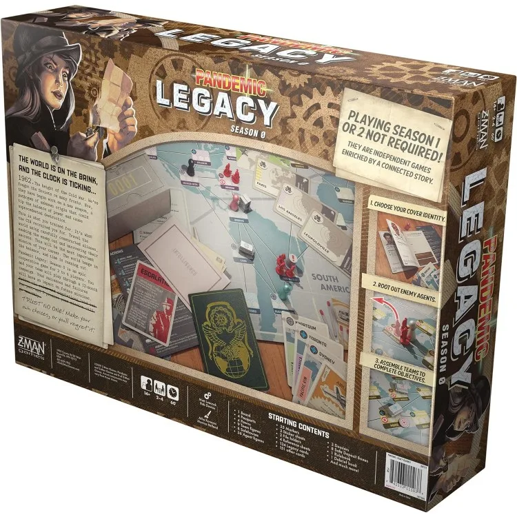 خرید بردگیم Pandemic Legacy: Season 0