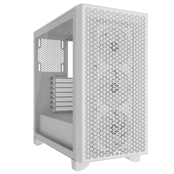 خرید کیس کامپیوتر Corsair iCue 3000D Airflow TG - شاسی مید تاور - سفید