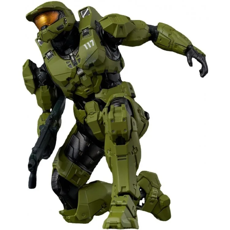 خرید فیگور REOZIGN مستر چیف با لباس میولنیر مارک 6 نسل سه از بازی Halo Infinite