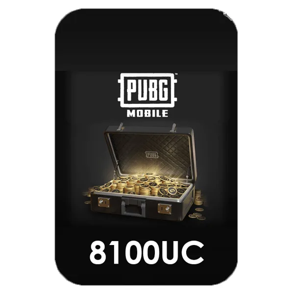 خرید گیفت کارت PUBG موبایل - 8100UC