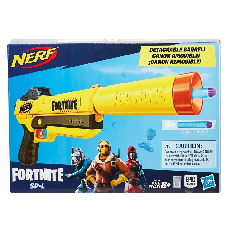 خرید تفنگ اسباب بازی NERF SP-L از بازی فورتنایت