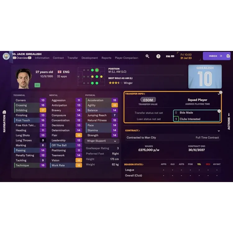 خرید بازی Football Manager 2024 Console برای PS5
