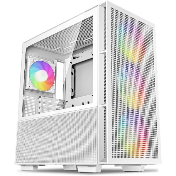 خرید کیس کامپیوتر Deep Cool CH560 - شاسی مید تاور - سفید