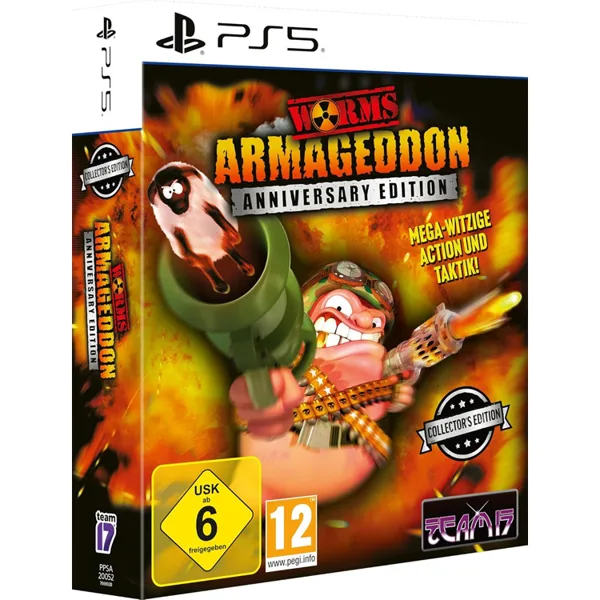 خرید بازی Worms Armageddon نسخه سالگرد نسخه کالکتور برای PS5