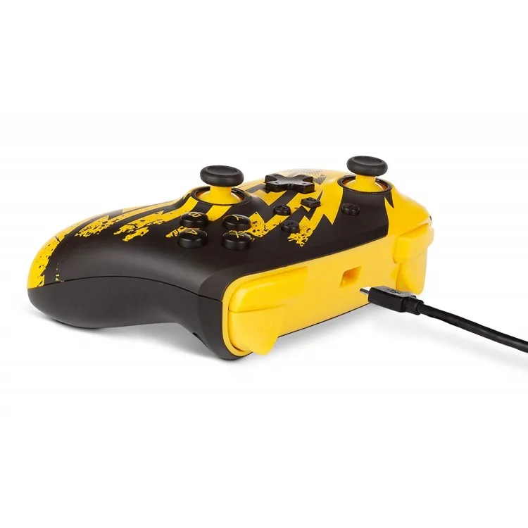 خرید کنترلر PowerA Enhanced نینتندو سوییچ - طرح Lightning Pikachu