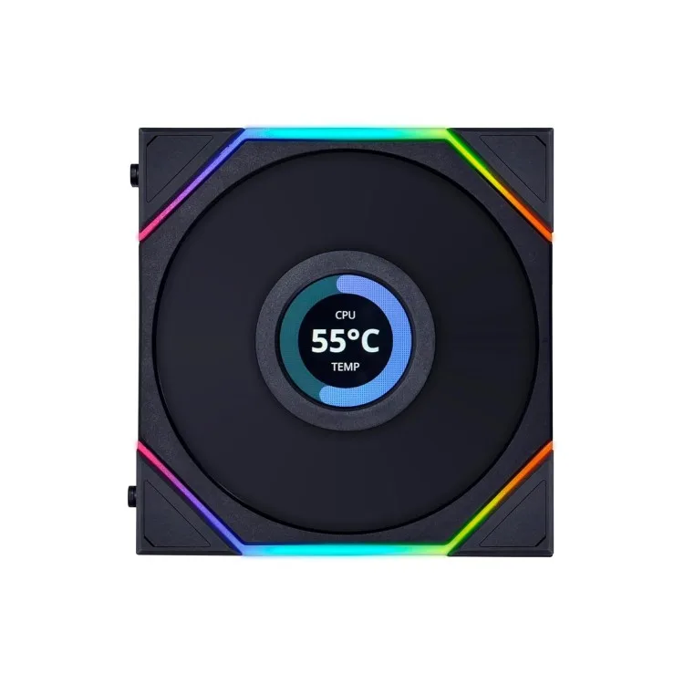خرید فن کیس Lian Li UNI TL120 LCD - پک سه تایی - سیاه