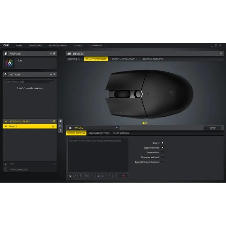 خرید موس Corsair Katar Pro