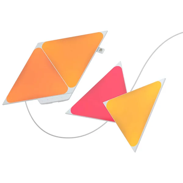 خرید پنل روشنایی هوشمند Nanoleaf - پک مثلثی کوچک شامل چهار قطعه