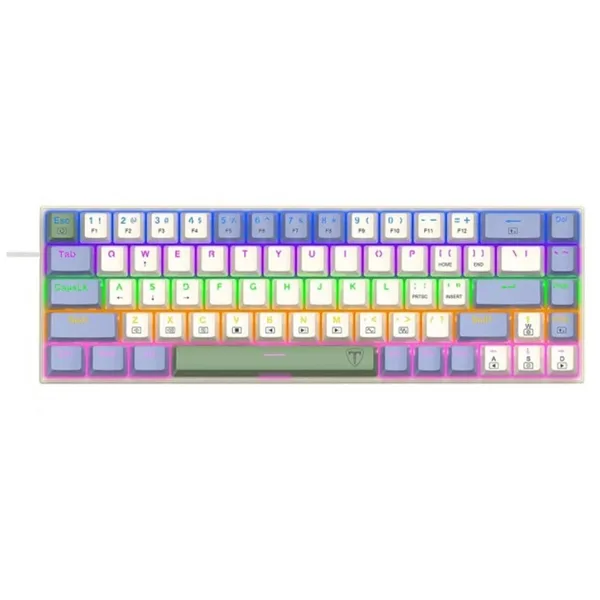 خرید کیبورد T-Dagger Viator Rainbow