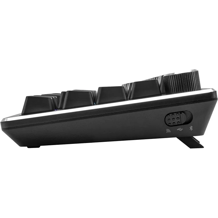 خرید کیبورد Cooler Master CK721 - سوییچ آبی - بی سیم - سفید