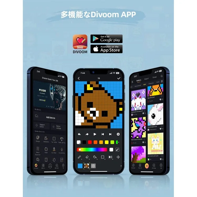 خرید اسپیکر Divoom Ditoo-Mic - بی سیم - آبی