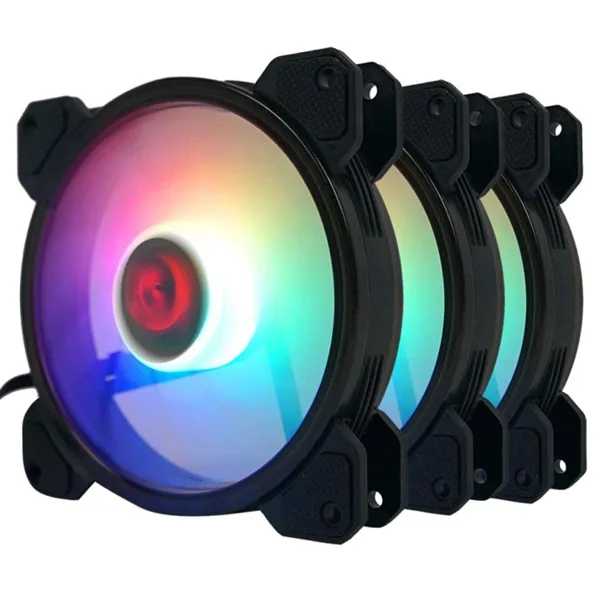 خرید فن کیس Redragon GC-F009 RGB - پک سه تایی