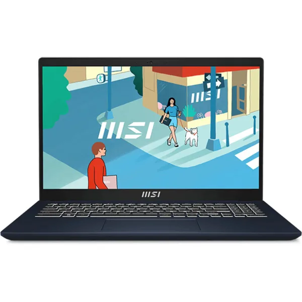 خرید لپ تاپ MSI Modern 15 - نمایشگر FHD - حافظه 512 گیگابایت - رم 16GB - پردازنده Intel i7-1355U - رنگ Star Blue