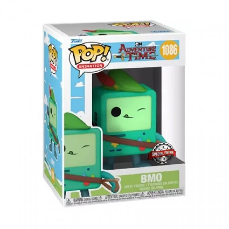 خرید عروسک POP! - شخصیت BMO با تیر و کمان - نسخه ویژه انیمیشن Adventure Time