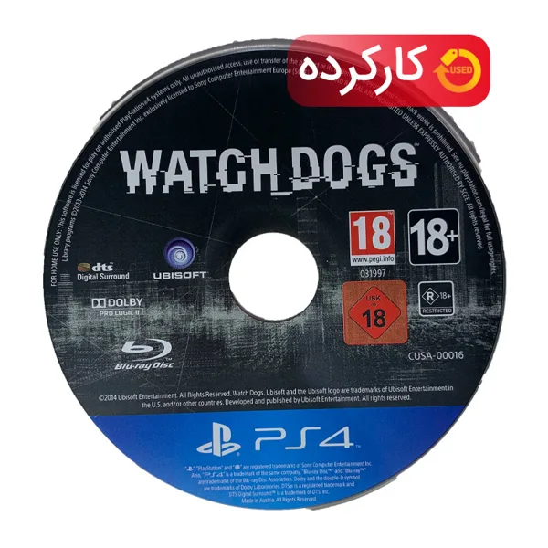 Watch Dogs - 42 - PS4 کارکرده بدون قاب