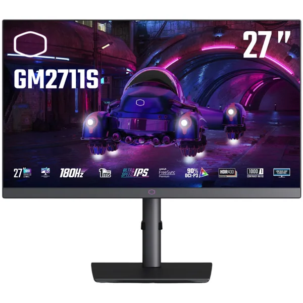خرید مانیتور Cooler Master GM2711S - کیفیت 2K - سایز 27 اینچ