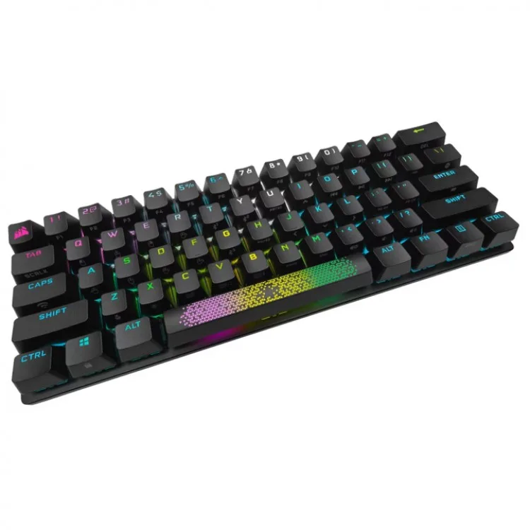 خرید کیبورد Corsair K70 Pro Mini - بی سیم - سوییچ مکانیکی Cherry MX قرمز