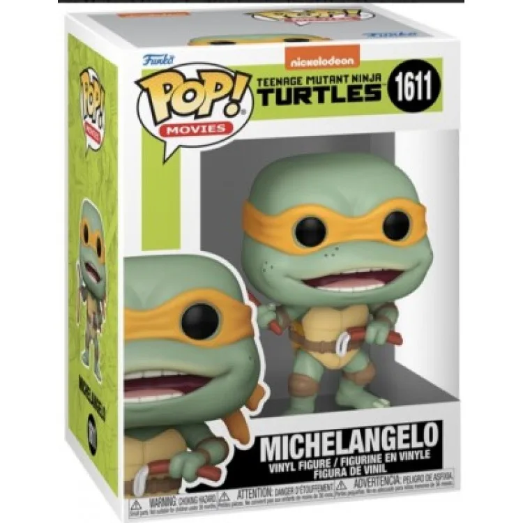 خرید عروسک POP! - شخصیت Michelangelo با نانچاک های ساخته شده از سوسیس از انیمیشن لاک پشت های نینجا