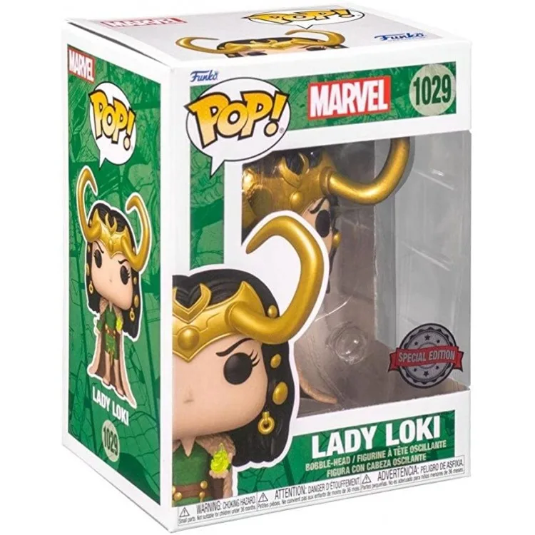 خرید عروسک POP! - شخصیت Lady Loki نسخه ویژه کامیک بوک های مارول