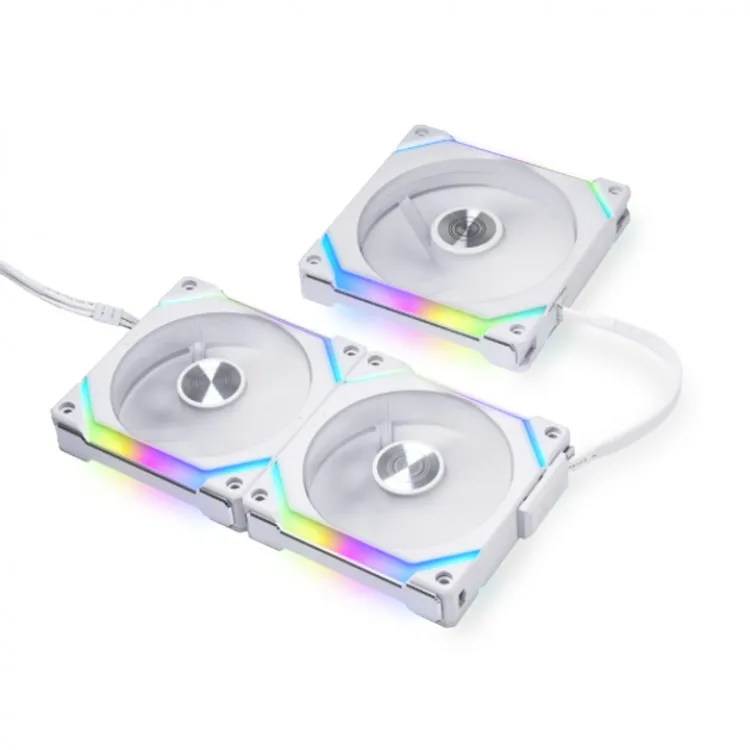 خرید فن کیس Lian Li UNI SL120 V2 - پک سه تایی - ۱۲۰ میلیمتر - White