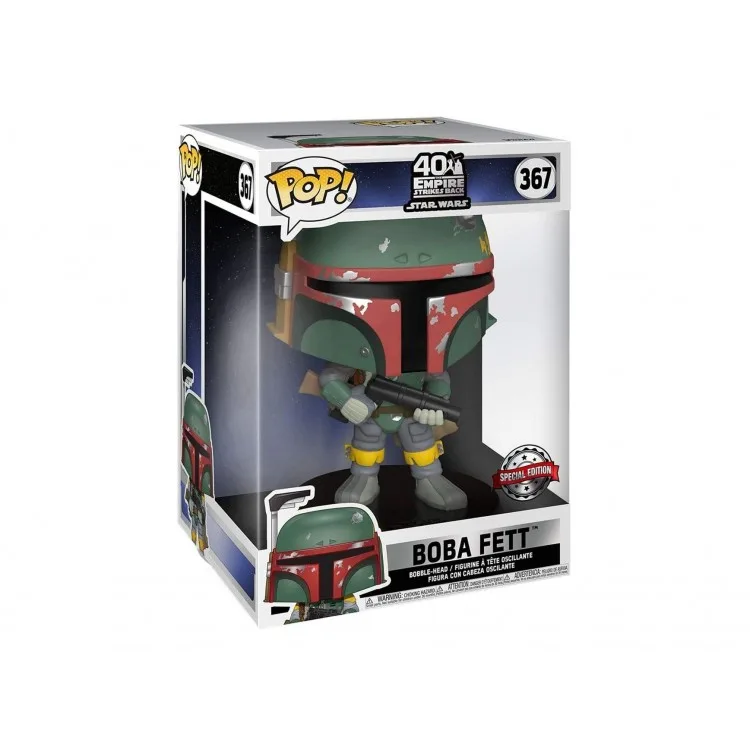 خرید عروسک POP! - شخصیت بوبا فت از فیلم Star Wars: Empire Strikes Back - نسخه ویژه 40 سالگی - 25 سانتی متر