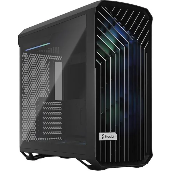 خرید کیس کامپیوتر Fractal Design Torrent - شاسی مید تاور - رنگ Black TG Light