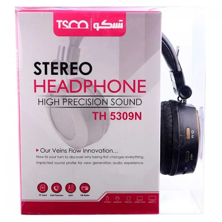 خرید هدفون بی سیم تسکو TH-5309N - سیاه