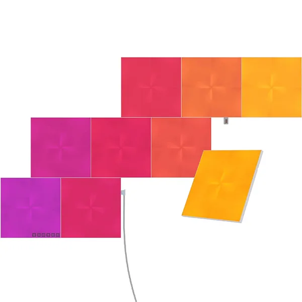 خرید افزونه لامپ هوشمند Nanoleaf Canvas - مربع - پک ۹ تایی