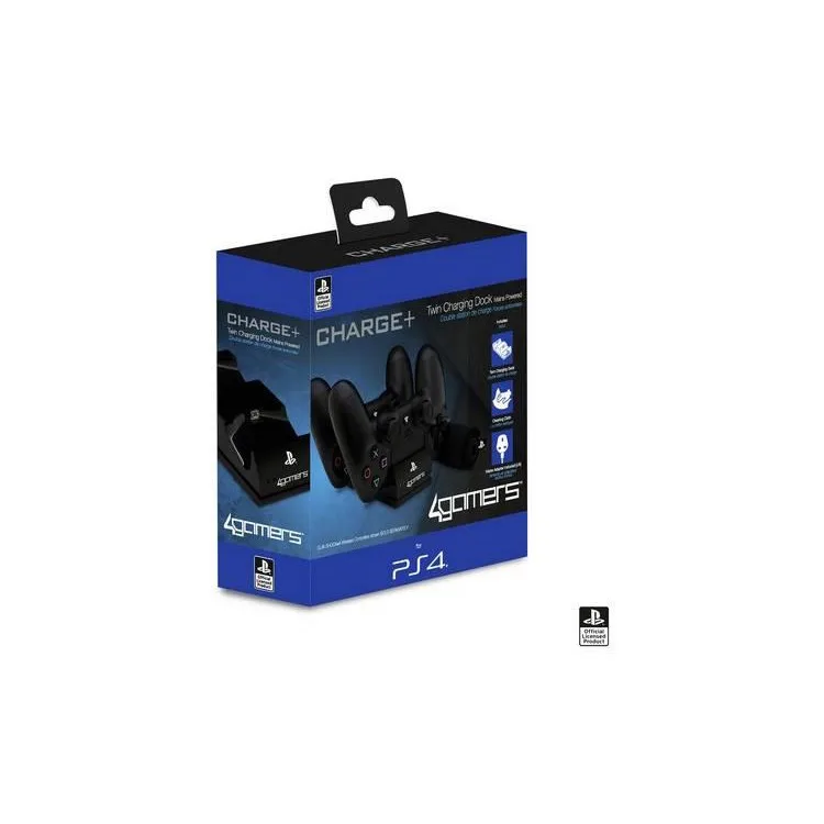 خرید استند شارژ دوگانه دوال شاک 4 + دستمال تمیز کننده | مخصوص PS4