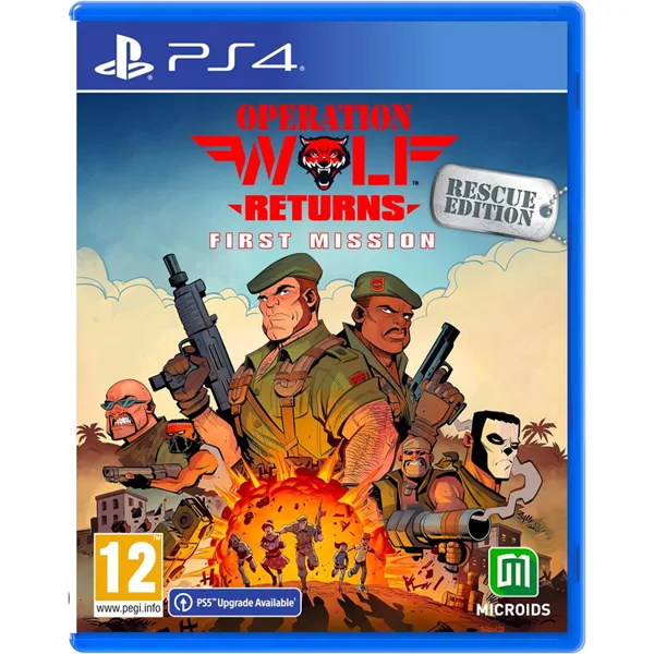 خرید بازی Operation Wolf Returns: First Mission نسخه Rescue برای PS4