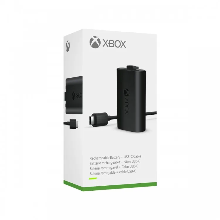 خرید باتری قابل شارژ کنترلر ایکس باکس + کابل USB-C - سری جدید
