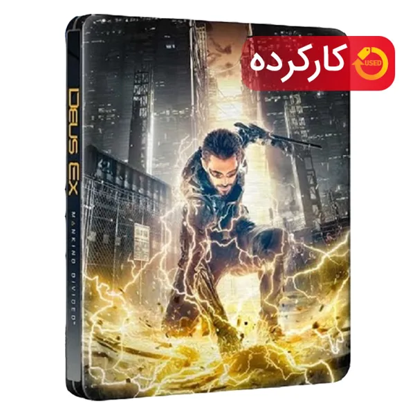 Deus Ex Mankind Divided Steelbook - PS4 کارکرده