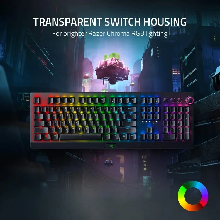 خرید کیبورد Razer Blackwidow v3 Pro - سوییچ سبز