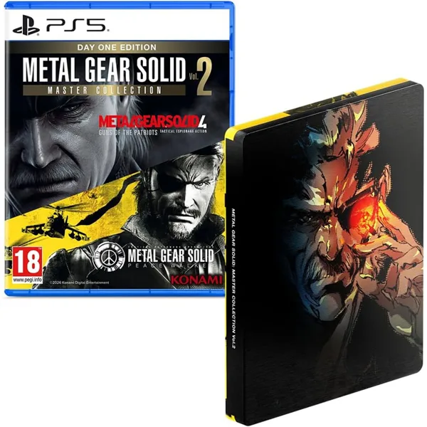 خرید بازی Metal Gear Solid Master Collection جلد دوم نسخه استیل بوک برای PS5