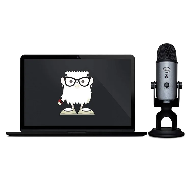 خرید میکروفون Blue Yeti - رنگ Lunar Grey