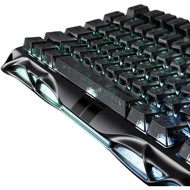 خرید کیبورد GravaStar Mercury V75 - سوییچ مغناطیسی - طرح Stealth Black